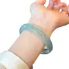 Popular Nuevo Brazalete Esmeralda Estilo Chino de Xiaohongshu Brazalete de Cuarcita Natural Grado A para Mujeres