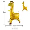 Globo Caminante Nuevo y de Moda Puesto del Mercado Nocturno Animales de Dibujos Animados con Ruedas Puesto Callejero Globo de Dinosaurio Caminante Tigre