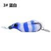 Anzuelo Doble Modificado Thunderfrog 13G Rana Venenosa con Lámina de Ruido Material de Silicona Exterior Flotante Agua Remota Hierba Pesada Cebo para Pez Negro