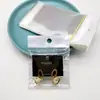5*3.5 Nuevos Pendientes Negros Gancho Curvo Tarjeta de Cartón Papel Táctil Mate Gancho para Pendientes de Lóbulo Gancho para Pendientes de Marca Tarjeta Gancho para Pendientes DIY