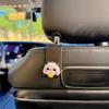 Caja de pañuelos para coche lindo oso fresa sentido de alta gama colgante en parasol caja de reposabrazos de coche bolsa de papel para sacar 2025 nuevo