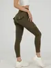 Calças de fitness com bolso da moda na Internet, calças esportivas femininas elásticas, justas e sensuais, de cintura alta, de secagem rápida, para corrida, musculação e levantamento de quadril