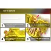 Ventas Directas de Fábrica Globo de Película de Aluminio Dorado de 16 pulgadas Globo Numérico Globo de Letra Set de Globos