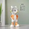 Luxo Leve Astronauta Astronauta Enfeites Sala de Estar Quarto Armário de Vinho Armário de TV Estante Decoração de Casa Presentes Criativos