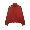 ZA comércio exterior transfronteiriço europeu e americano moda feminina, tendência de moda mais vendida no AliExpress conjunto de jaqueta com cordão e calça casual