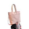 Bolsa de Trabalho de Luxo, Bolsa Saco Popular deste Ano 2025 Novo Estilo Coreano Tecido de Nylon Casual Versátil Bolsa de Ombro