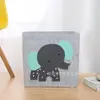Cesta de Armazenamento para Brinquedos Infantis de Feltro Não Tecido Classe 1 Caixa de Armazenamento Dobrável Organizador de Mesa Caixote de Armazenamento Quadrado
