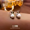 Brincos de Clipe Elegantes e Luxuosos para Bobina de Mosquito para Mulheres Sem Furos nas Orelhas, Brincos de Moda Exquisitos e Versáteis, Brincos Personalizados de Alta Qualidade para Atacado