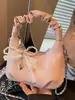 Bolso de Nube de Color Sólido Elegante de Alta Apariencia 2026 Verano Nuevo de Moda Tendencia Personalidad Trendy Ins Bolso Cruzado con Cadena