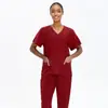 Fabricante de Origem Transfronteiriça Secagem Rápida Roupas de Lavar à Mão Elásticas Roupas Cirúrgicas para Homens e Mulheres Manga Longa e Curta Roupas de Cirurgia para Doutor