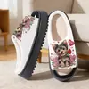 Suministro Exclusivo Transfronterizo de Pantuflas de Lino y Algodón con Temática Animal para Hombres y Mujeres, Pantuflas de Pareja para Primavera, Verano y Otoño, Entrega Directa de Fábrica Jit Transfronteriza para Pies