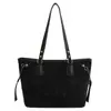 Bolso Frosted Retro de Moda para Mujer 2025 Nuevo Estilo Bolso de Hombro de Gran Capacidad para Viajes Diarios Bolso de Mano para Estudiante Universitario