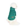 Moletom Esportivo de Algodão com Capuz para Outono e Inverno Roupas para Cachorro Quentes e à Prova de Frio Cor Pura Macio Casual Roupas para Animais de Estimação