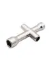 Mini Chave Hexagonal Cruzada de Aço Inoxidável para Porcas M2/M2.5/M3/M4 Parafusos Porcas de Capa Pilar de Cobre
