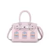Bolso Cruzado Clásico Pequeño Estilo Casa de Campo Platino para Mujer 2024 Nuevo de Gama Alta Patrón de Cocodrilo Estilo Extranjero Versátil Bolso Cruzado
