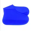 Cubrezapatos de silicona impermeables a prueba de lluvia para exteriores para hombres, mujeres, niños, adultos, antideslizantes, engrosados, resistentes al desgaste, no