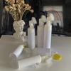Botella de espuma de mousse con cabezal de cepillo de 150 ml tipo presión limpiador facial espumoso cabezal de cepillo de silicona botella de limpiador facial espumoso para masaje
