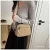 Bolso Cuadrado Pequeño de Nylon 2026, Bolso de Hombro Cruzado, Bolso de Mujer Moderno y Versátil, Color Sólido Repelente al Agua, Bolso Casual para el Día a Día
