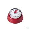 Temporizador Mecánico Temporizador de Cocina para Cocinar Recordatorio Gestión Visual del Tiempo Reloj Despertador Succión Magnética