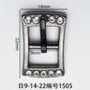 Diâmetro interno 9mm fivela quadrada japonesa cinto bagagem sapato fivela de pino acessórios de vestuário flor de sapato fivela de ajuste de alça de ombro