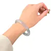 Pulsera de Cristal Blanco Moonlight Hielo Tipo Ojo de Gato Rosa Claro de Gama Alta para Mujer, Calcedonia Azul Hielo Estilo Chino, Nuevo Estilo Chino