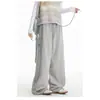 150 Pantalones Deportivos de Rayas Estilo Americano Cortos para Mujer Primavera Adelgazantes Pierna Ancha Cintura Alta Casual Rectos