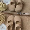 Versão em Couro de Vaca Aumento Interno Cobertura Total Sapatos Birkenstock Sapatos Femininos Outono 2026 Novo Bico Redondo Sapatos Mary Jane Sapatos de Uso Duplo