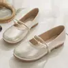 Nuevos Zapatos Planos de Noche Primavera y Otoño 2026, Estilo Suave, Cómodos Zapatos de Hada para Combinar con Faldas, Zapatos Planos de Mujer Estilo Francés