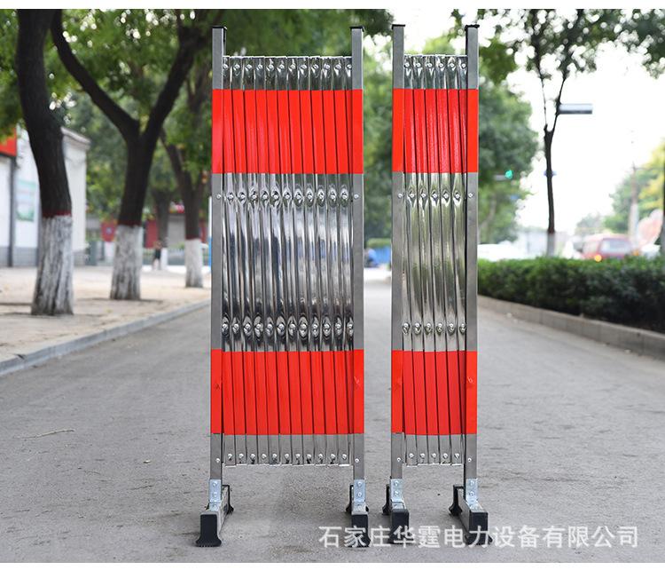 不锈钢伸缩围栏