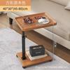 Venta al por mayor del fabricante Mesa auxiliar pequeña elevable Simple Creativa Giratoria para sofá Mesa de té Rueda universal Mesa de esquina pequeña móvil