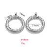 Aço Inoxidável 304 Aço Titânio Fivela de Mola Dourada a Vácuo Feito à Mão DIY Pulseira Colar Fivela Especial para Estilingue Pequenos Acessórios