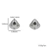 Cuentas de Piedra de Forma Especial con Recubrimiento al Vacío de Acero Inoxidable Color 18K que Conserva el Color, Cuentas Espaciadoras Asimétricas, Cuentas Sueltas para Pulsera DIY, Collares