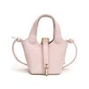Bolso Infantil Estilo Occidental 2024 Verano Nuevo Estilo Bolso Rojo Bolso de Mano para Niña Mini Cesta de Verduras Estilo Bolso Bandolera Bolso Pequeño