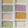 Tecido chenille pipoca malha de trama chenille suéter moda Tecido para casa vendas diretas da fábrica