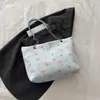 Bolso Cubo Estampado Estilo Dulce de Diseño de Nicho 2026 Principios de Primavera Nueva Moda Tendencia Bolso de Hombro con Cadena para Mujer