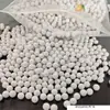 Bola de plástico pom 6mm bala de plástico sólido 7mm ovo de moagem endurecido ponderado bola redonda industrial rolamento de esferas