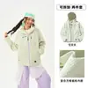 Traje de Montañismo Funcional para Exteriores Tres en Uno con Capucha Cortavientos Impermeable de Capa Dura Chaqueta Shell para Hombre Tres en Uno