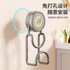 2025 Nuevo Gancho para Baño sin Taladro Ventosa Estante para Lavabo Estante de Almacenamiento con Gancho para Baño Estante de Almacenamiento Montado en la Pared