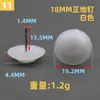 Clavos para Pies de Muebles de Plástico Clavos para Muebles Sofá Mesa y Silla Taburete Clavos de Nylon Alfombrilla Antideslizante a Prueba de Humedad Clavos para Pies de Audio Envío Gratis