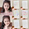 Pegatinas de Colores Huecas con Temática de Dopamina para Niñas, Decoraciones de Estrella de Cinco Puntas y Corazón, Corazones de Melocotón Autoadhesivos de Colores