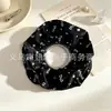 Scrunchie de renda floral direto da fábrica, elástico de cabelo versátil estilo casual, faixa de cabelo, corda de cabelo