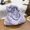 Bolsa Cruzada 2026 Estilo Coreano Nube Suave para Mujer, Bolso de Hombro Plegado de Nicho, Bolso Cruzado Acolchado de Moda