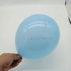 Globo de Látex Redondo de 10 Pulgadas Engrosado con Perlas Azul Claro Azul Marino Gris Neblina Azul Noche Decoración Arreglo de Cumpleaños