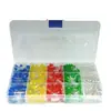 Venta al por mayor F5 5mm Diodo emisor de luz Tubo emisor de luz en caja 500 100 por color 5 colores en total 500 Piezas