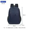 Mochila business casual para homens, mochila de grande capacidade para estudantes universitários, bolsa escolar com armazenamento multicamadas, mochila para laptop para o dia a dia