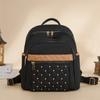 Mochila Feminina 2023 Nova Fashionável Simples Casual Leve Antifurto Mochila Escolar Grande Capacidade Mochila para Viagem ao Ar Livre