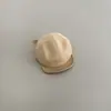 Sombrero infantil versátil para exteriores de ala suave al por mayor, gorro de bebé de color oscuro para otoño, gorra de béisbol fina de forro polar para niños