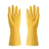 Guantes de Goma de Látex con Tendón de Res Engrosado, Duraderos para Protección Laboral, Lavandería, Lavado de Platos, Resistentes al Desgaste, Impermeables, Tareas Domésticas, Limpieza de Cocina