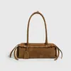 Nova Moda 2025 Bolsa de Mão para o Dia a Dia para Mulheres, Bolsa de Ombro/Axila de Nicho, Bolsa Boston Transversal Retro de Alto Padrão