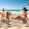 Esterilla de Playa Antimoho para Exteriores de Material PP, Esterilla para Camping en RV, Esterilla para Patio. La fábrica de origen puede personalizar bajo pedido